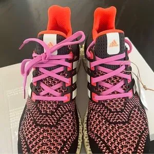 ?NIB? ADIDAS Ultra 4D Black Pulse Lilac Shop Black Mens adidas Ultra 4D Lace Up Sneakers – Shoebacca main image 2